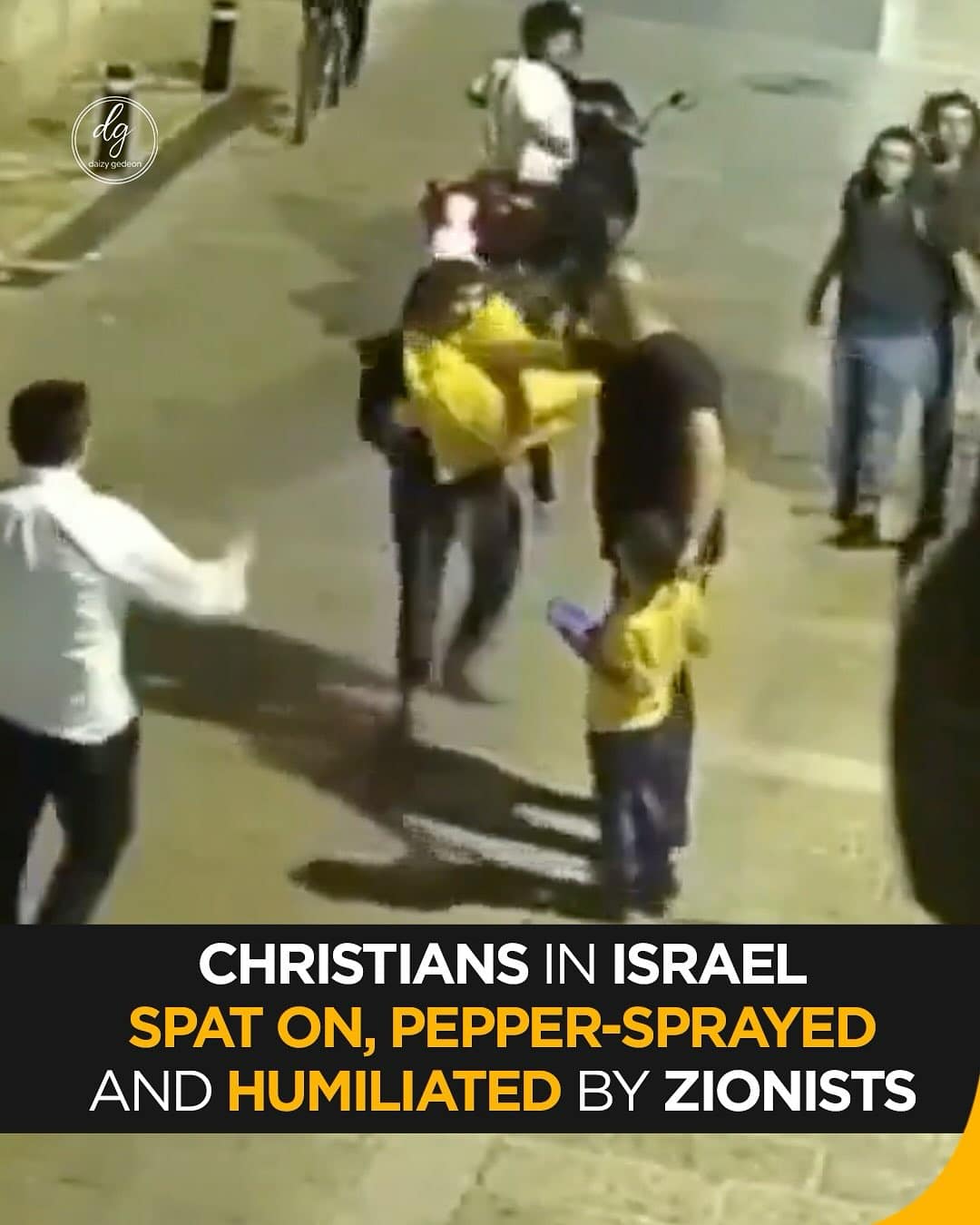 Christians in Israel Attacked: Spat On, Pepper-Sprayed & Humiliated by Zionist Extremists