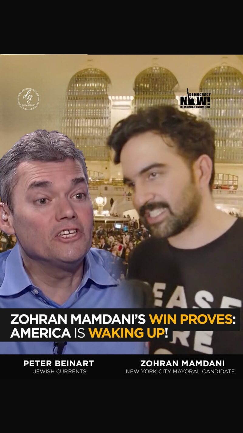 DemocracyNow.org | Peter Beinart & Jewish Currents React: Zohran Mamdani’s NYC Mayoral Win Shows America Is Waking Up
