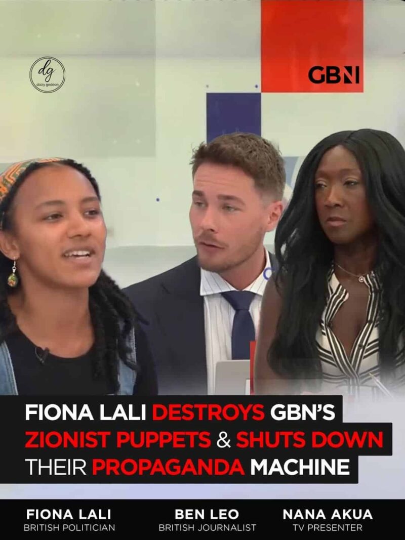 Fiona Lali Destroys GBN’s Zionist Narratives in Fiery Debate with Ben Leo & Nana Akua