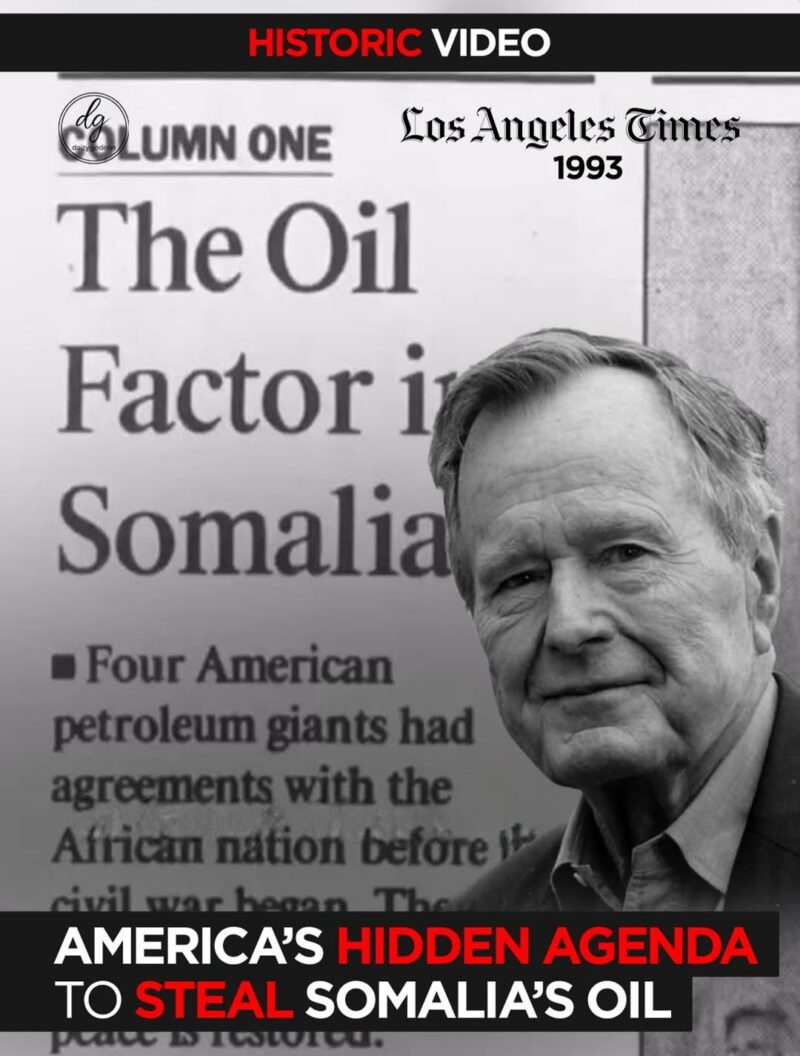 Historic Video: America’s Hidden Agenda to Steal Somalia’s Oil – Column One, Los Angeles Times