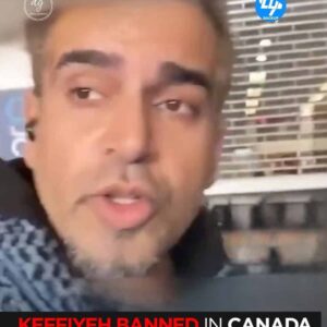 Keffiyeh Banned in Canada — But Israeli Flag Allowed?