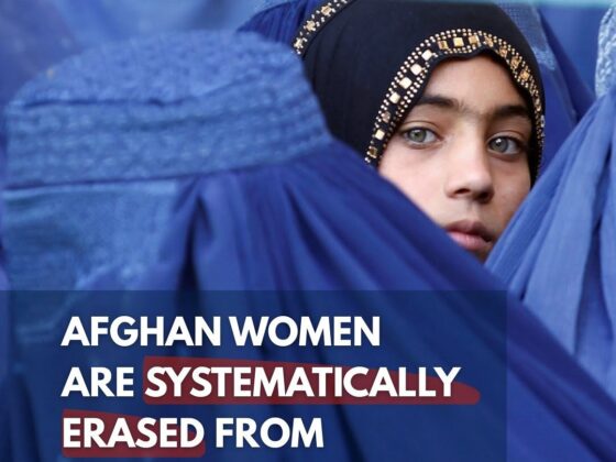 My Voice, My Choice: Afghan Women Systematically Erased from Society, Economy & Politics