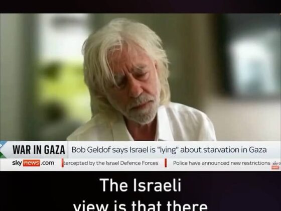 SkyNews.com: Bob Geldof Accuses Israel of “Lying” About Starvation in Gaza — Challenging the Official Israeli Narrative 3 SkyNews.com: Bob Geldof Accuses Israel of “Lying” About Starvation in Gaza — Challenging the Official Israeli Narrative