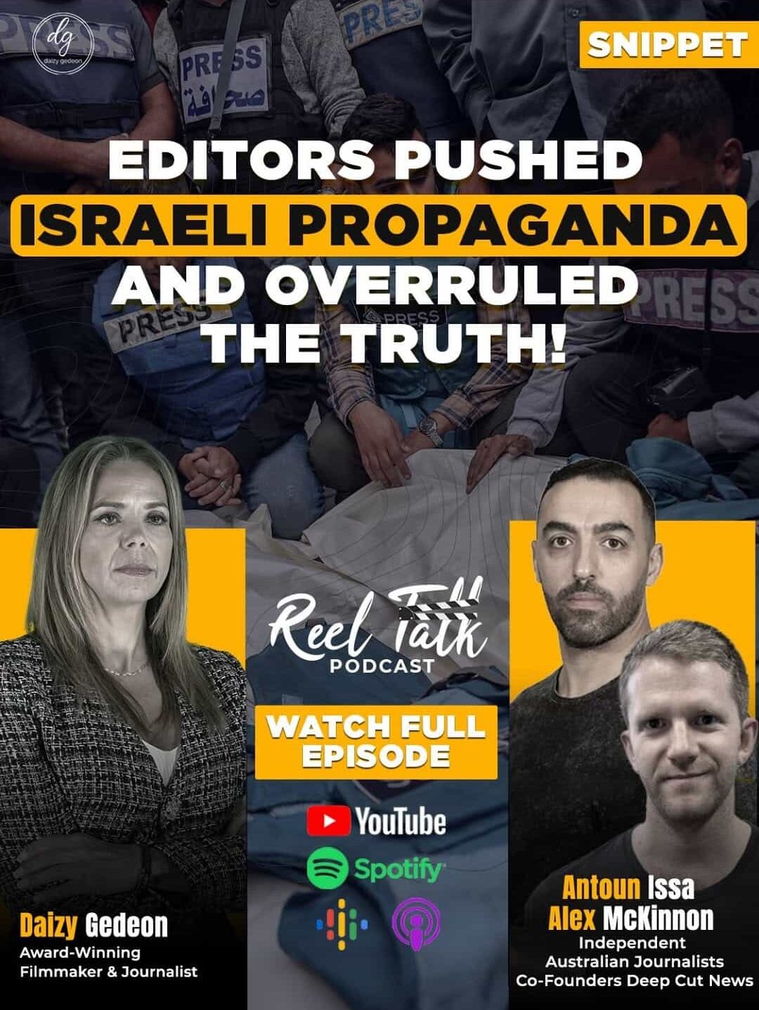 Snippet Editors Overruled the Truth and Amplified Israeli Propaganda