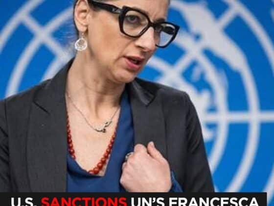 UN’s Francesca Albanese Sanctioned by U.S. for Exposing Israel’s War Crimes