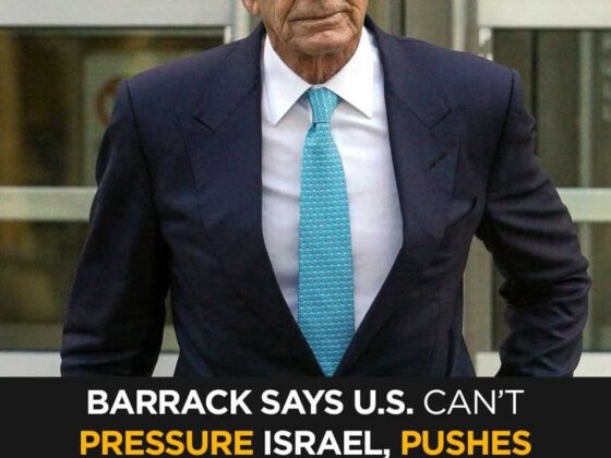 US Ambassador Tom Barrack: Washington Can’t Pressure Israel, Urges Hezbollah Disarmament Talks in Lebanon