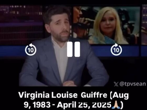 Virginia Guiffre’s DEAD MAN’S SWITCH? Virginia Louise Guiffre (Aug 9, 1983 – April 25, 2025 ▲) — Smart Move or Just the Beginning? 2 TRTWORLD: Netanyahu Calls Gaza Women “Property” — “They’re Nothing, They Have No Rights” — Israeli PM Benjamin Netanyahu