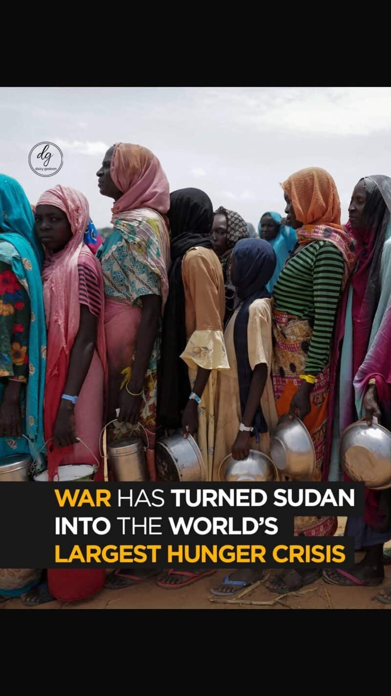 War Turns Sudan into the World's Worst Hunger Crisis