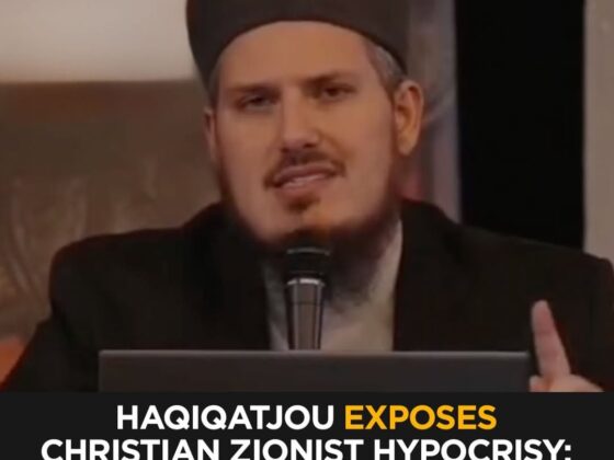 Daniel Haqiqatjou Exposes Christian Zionist Hypocrisy: ‘Is This Christlike?’