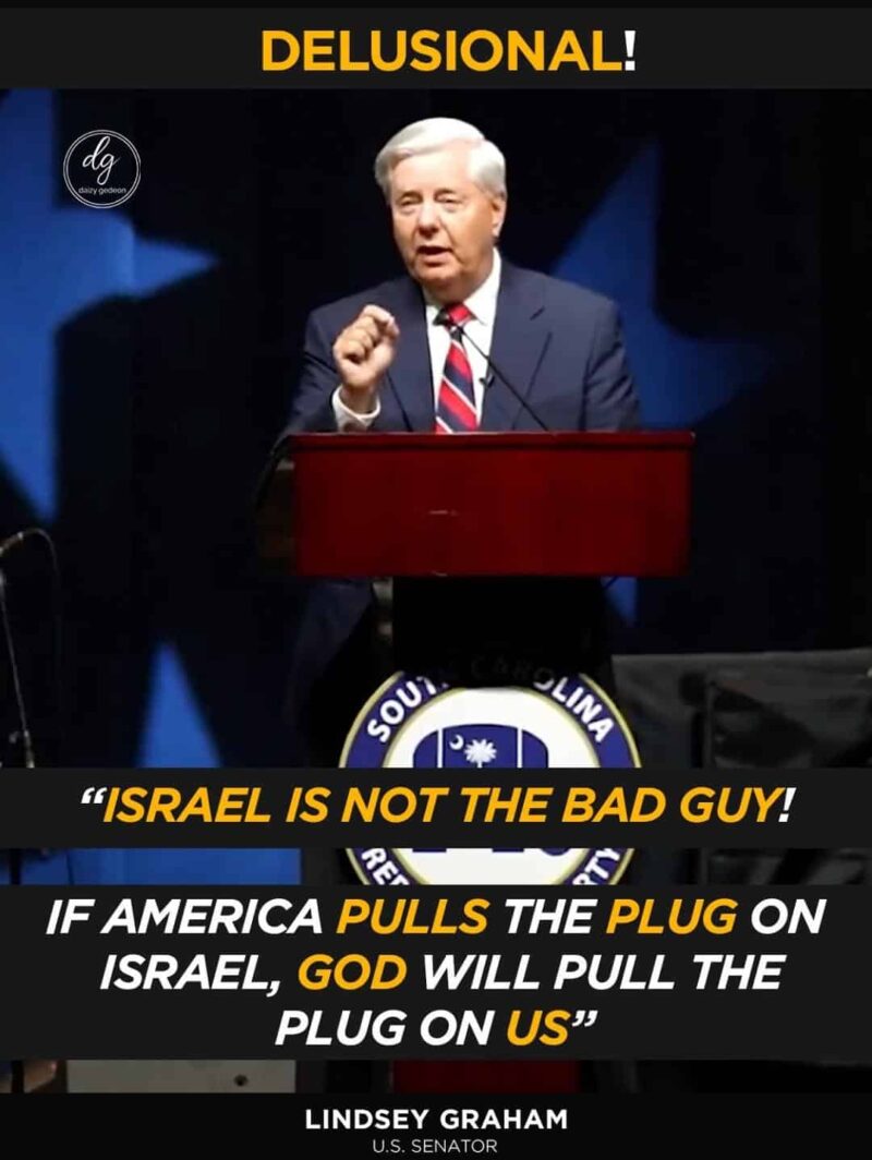 ‘Israel Is Not the Bad Guy!’ — Lindsey Graham Warns U.S. of Divine Consequences