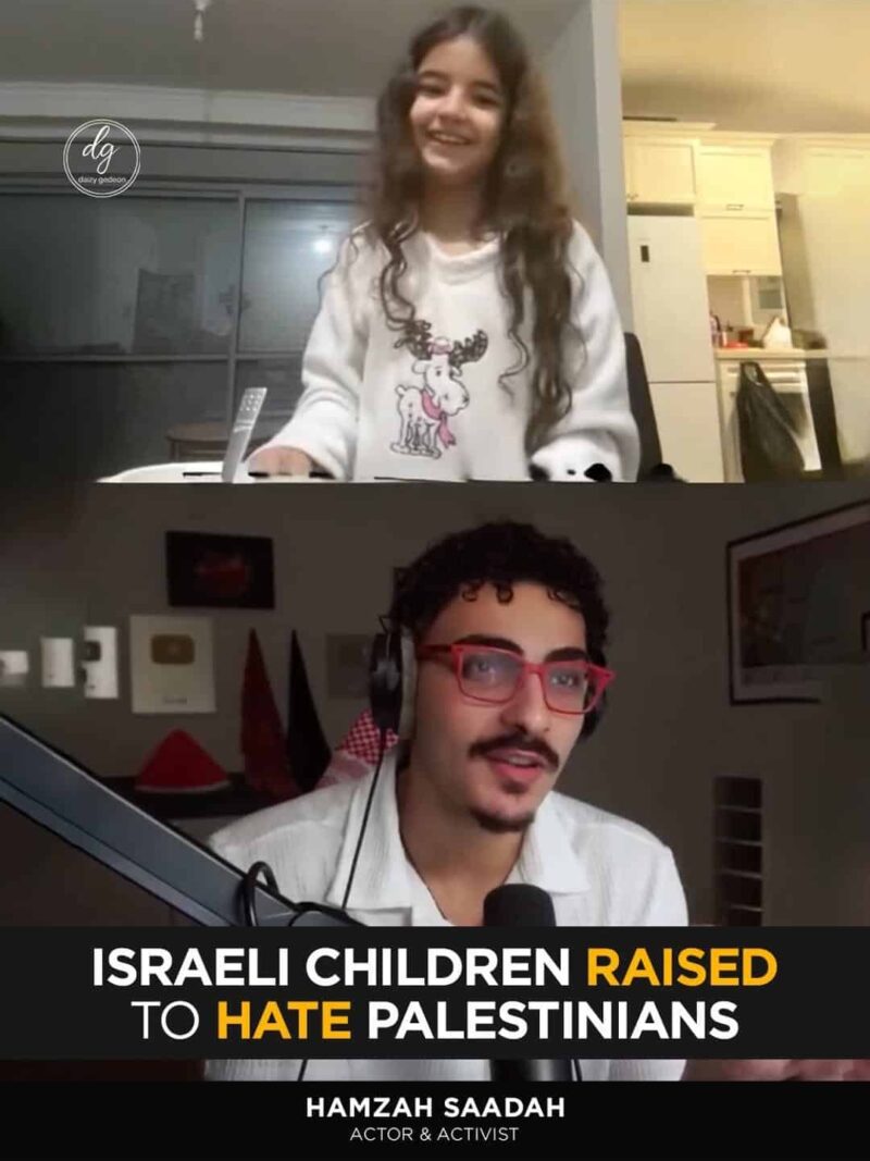 Actor & Activist Hamzah Saadah: “Israeli Children Are Being Raised to Hate Palestinians”

