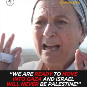 Al Jazeera: Israeli Settler Leader Daniella Weiss Declares — ‘We’re Ready to Move Into Gaza, Israel Will NEVER Be Palestine!’