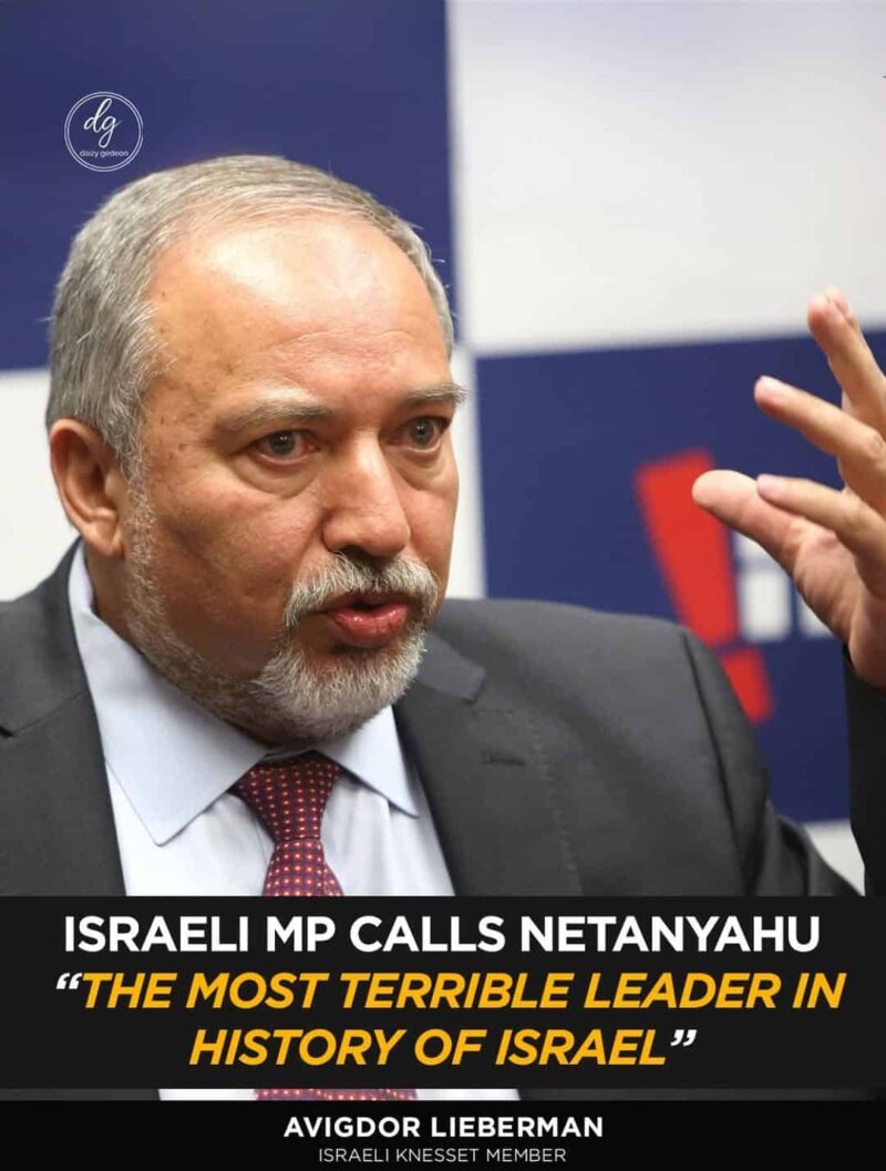 Avigdor Lieberman Slams Netanyahu: ‘The Worst Leader in Israel’s History!’