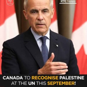 عاجل: كندا ستعترف بفلسطين في الأمم المتحدة في أيلول/سبتمبر المقبل – رئيس الوزراء مارك كارني يُشير إلى تحول تاريخي