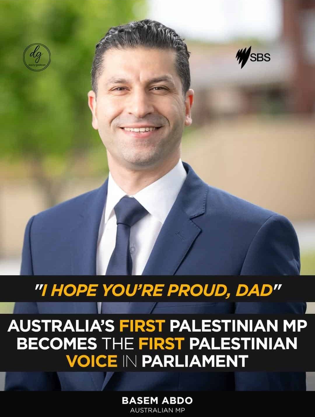 Basem Abdo Makes History as Australia’s First Palestinian MP — A Voice for Palestine in Parliament