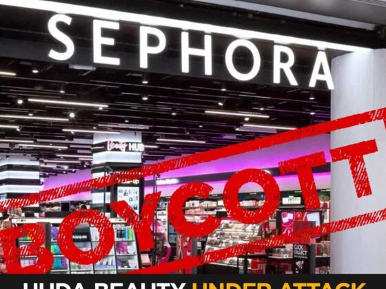 #BoycottSephora: Huda Beauty Under Fire for Exposing Israel’s Lies