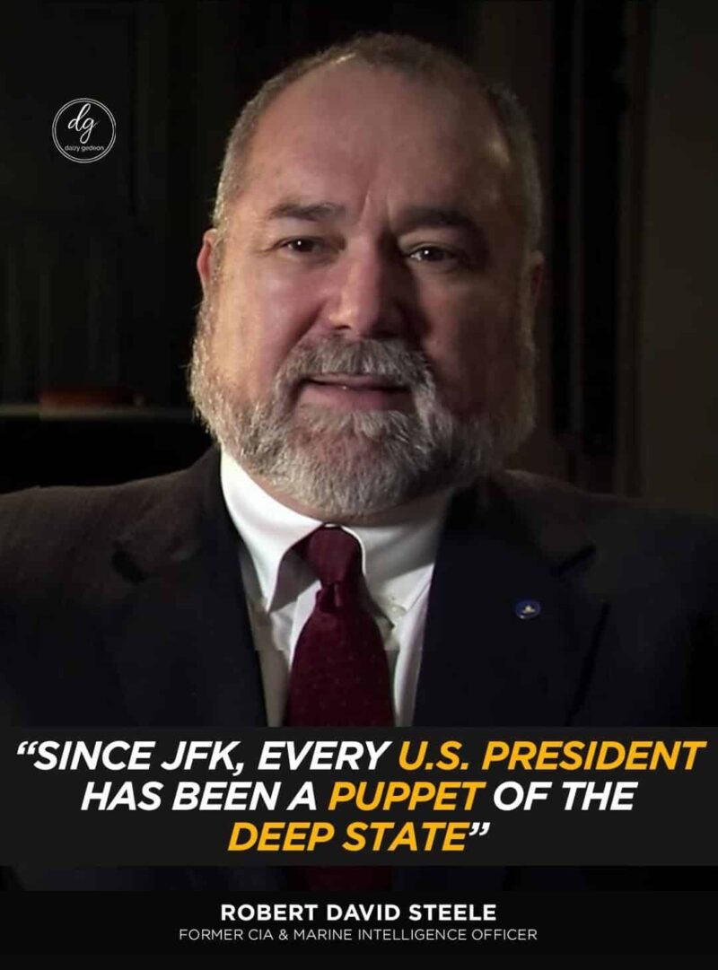 Ex-CIA Officer Robert David Steele: Every U.S. President Since JFK Is a Deep State Puppet