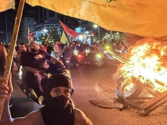 Hezbollah Supporters Flood Streets of Lebanon to Resist Government’s Disarmament Plan