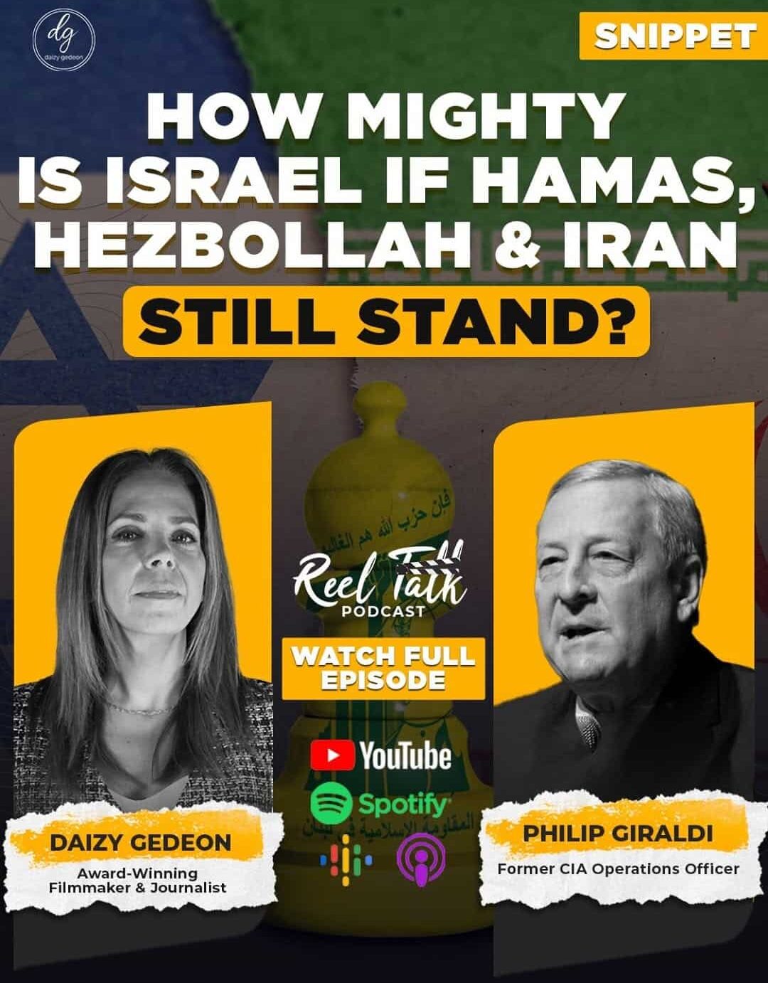 How Mighty Is Israel If Hamas, Hezbollah & Iran Still Stand? — Daizy Gedeon & Ex-CIA Officer Philip Giraldi Weigh In