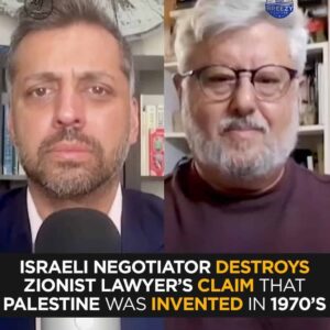 المفاوض الإسرائيلي غيرشون باسكين يدحض ادعاء المحامية الصهيونية بروك غولدستاين بأن فلسطين “مُخترعة” في سبعينيات القرن العشرين