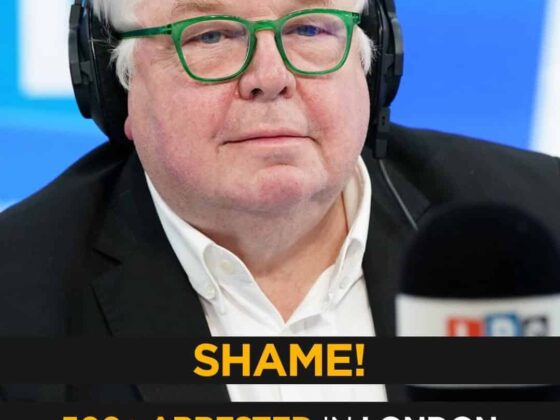 LBC’s Nick Ferrari Slams London Protest Crackdown — 500+ Arrested for Standing with Palestine