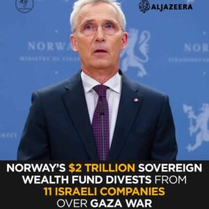 Norway’s $2 Trillion Fund Pulls Out of 11 Israeli Firms Over Gaza War — NATO’s Jens Stoltenberg Reacts