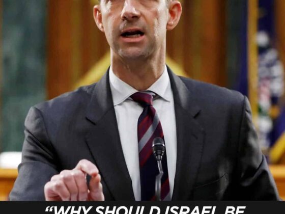 US Senator Tom Cotton: ‘Why Should Israel Provide Aid to Gaza? Israel Is the Victim’