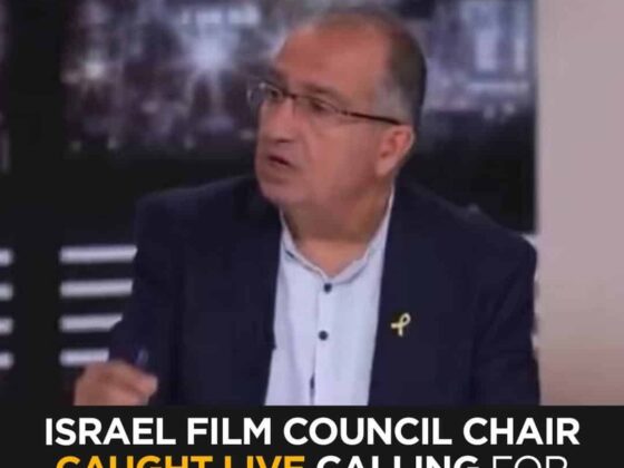 i24 NEWS BOMBSHELL: Israeli Film Council Chair Shimon Elkabetz Caught on Live Broadcast Calling for Palestinian Massacre