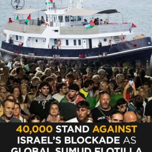 40,000 in Genoa Rally Against Israel’s Blockade as Global Sumud Flotilla Sets Sail for Gaza