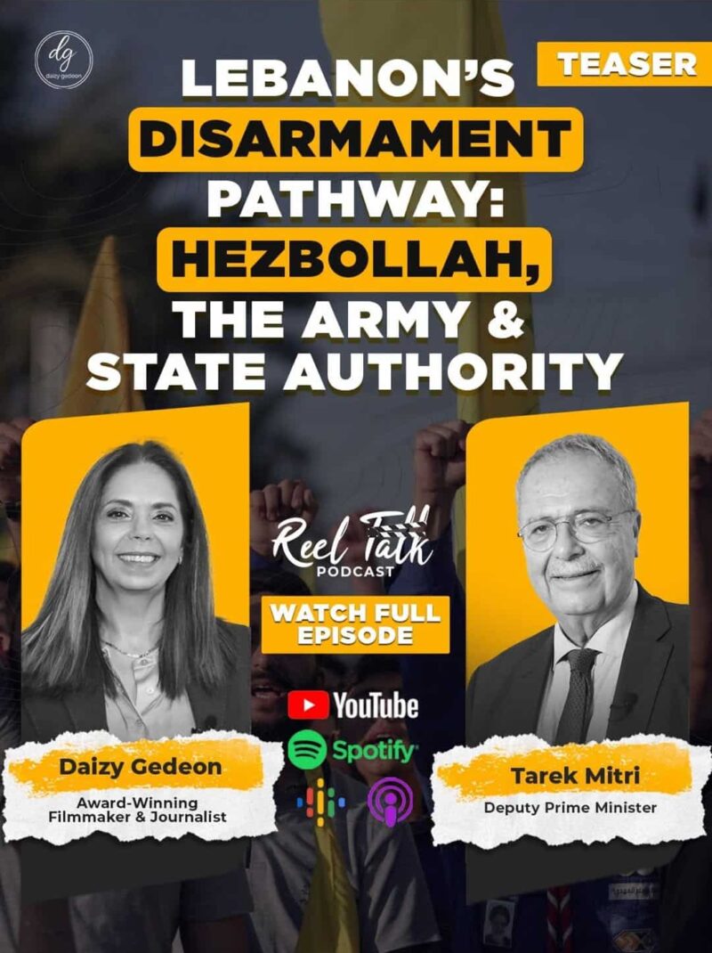 Hezbollah Disarmament? Lebanon’s Power Struggle Uncovered | Daizy Gedeon Exclusive