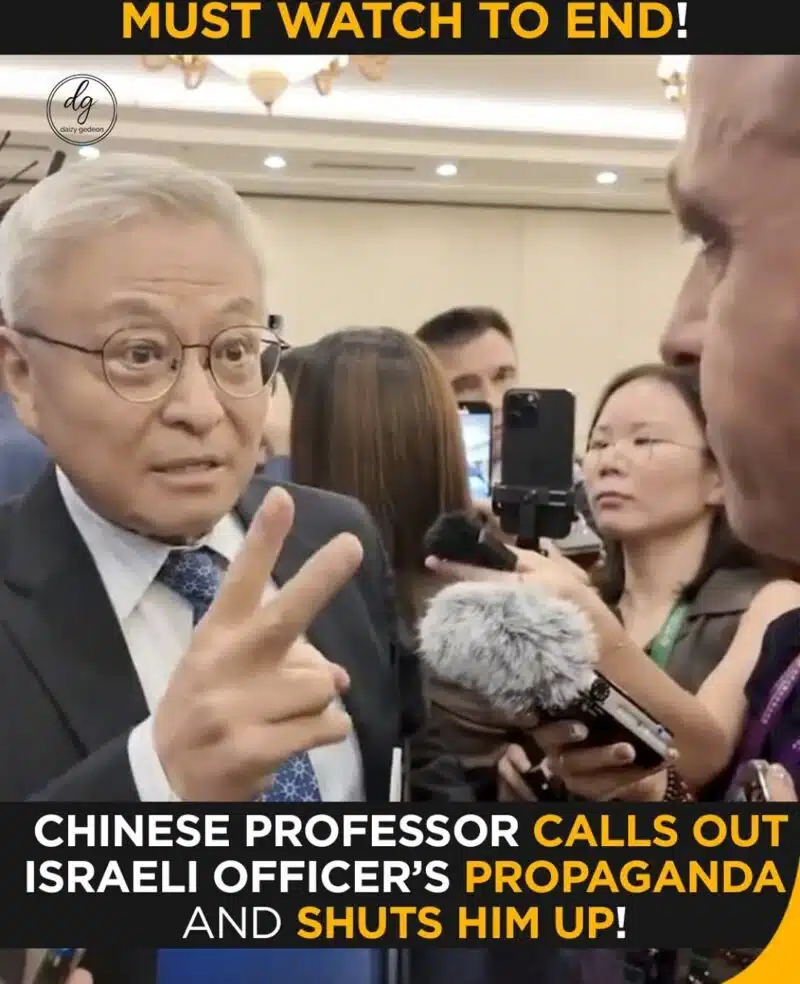 Chinese Professor Silences Israeli Officer’s Propaganda in Viral Debate