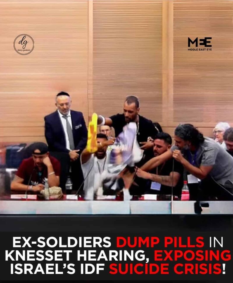 Ex-Soldiers Dump Pills in Knesset: Israel’s IDF Suicide Crisis Exposed – Middle East Eye