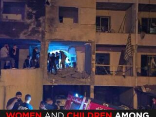 Breaking: Israeli Strike on Residential Building in Nabatieh Injures Women and Kids