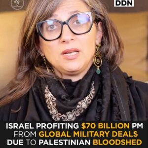 DDN: Israel Profits $70B from Global Arms Deals Fueled by Palestinian Bloodshed — Francesca P. Albanese