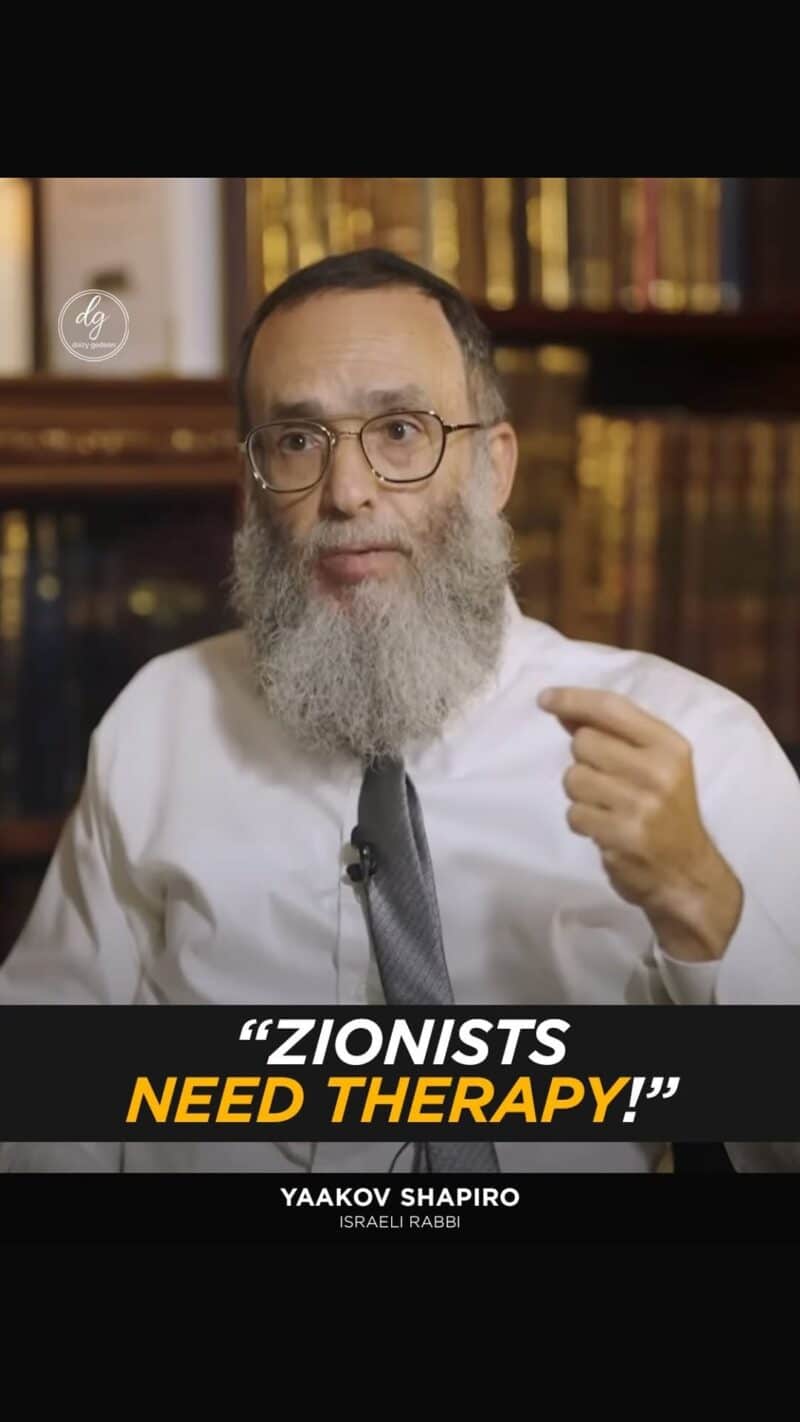 Daizy Gedeon Covers Rabbi Yaakov Shapiro’s Controversial Statement: ‘Zionists Need Therapy!’