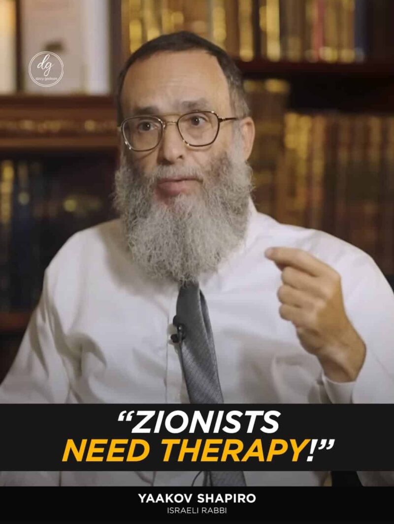 Daizy Gedeon Covers Rabbi Yaakov Shapiro’s Controversial Statement: ‘Zionists Need Therapy!’