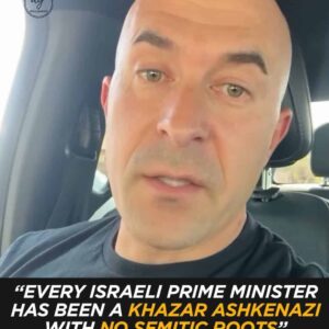 “Eric Moutsos Explosive Claim: ‘Every Israeli Prime Minister Is a Khazar Ashkenazi With No Semitic Roots’”