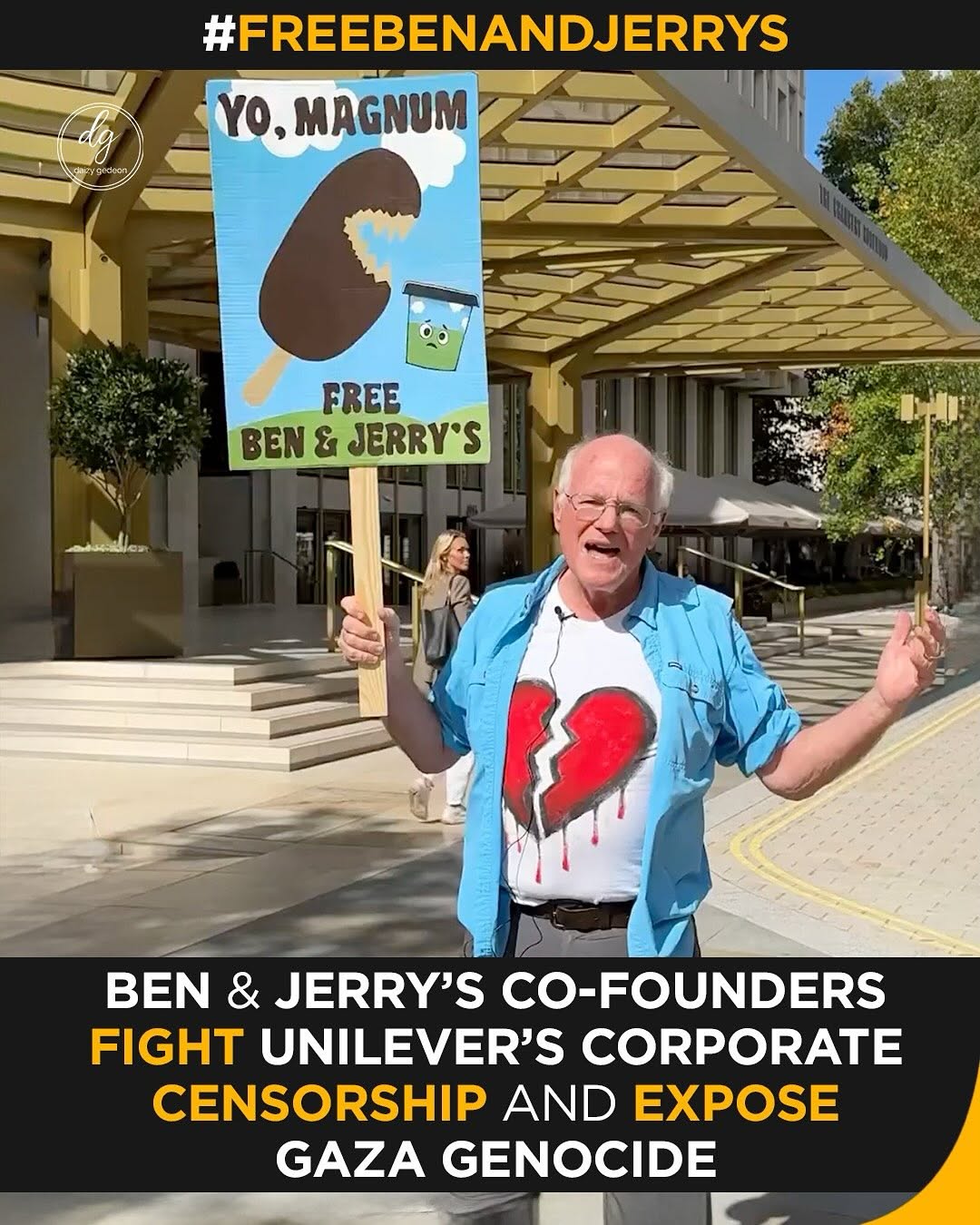 #FreeBenAndJerrys: Inside the Clash Between Ben & Jerry’s Founders and Unilever Over Gaza Stance