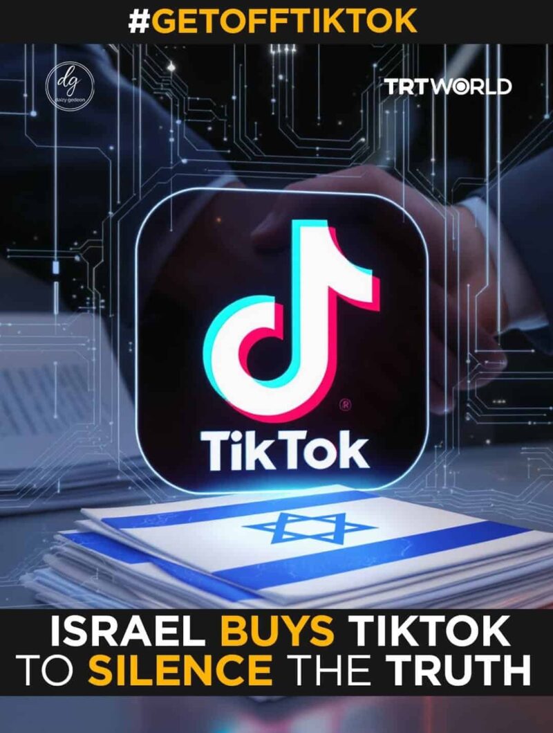 #GetOffTikTok | TRT World: Is Israel Using TikTok to Silence the Truth?