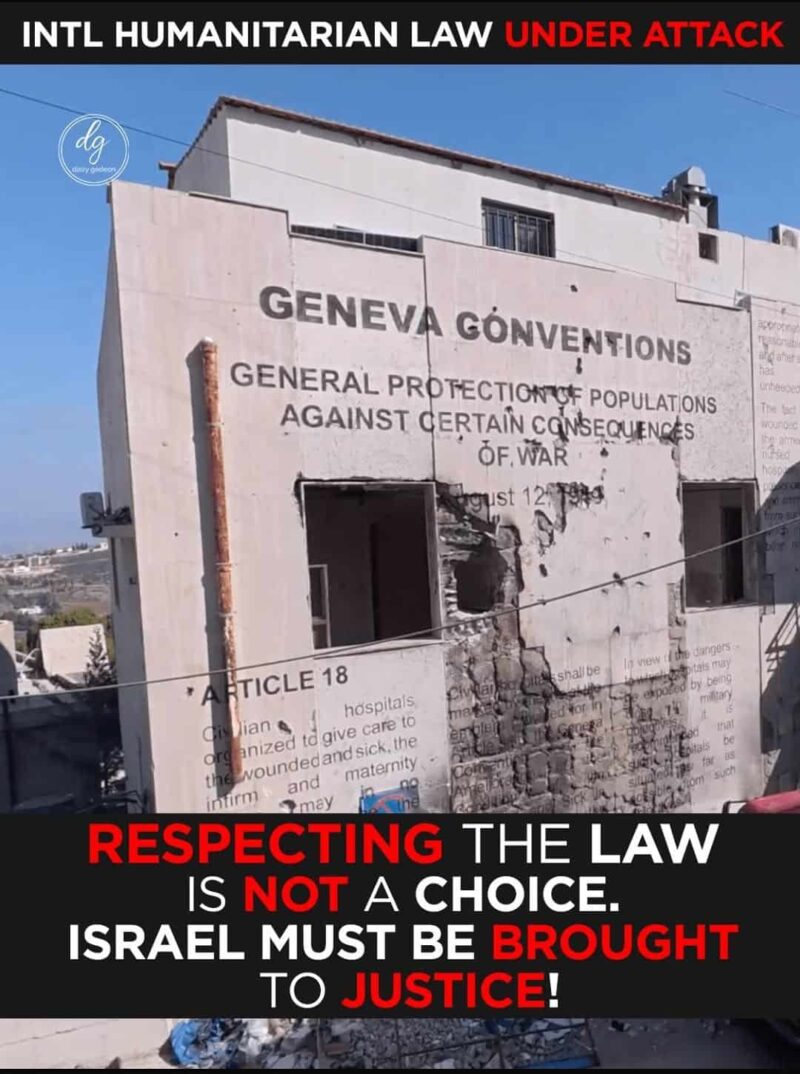 Israel Violates International Humanitarian Law — Global Calls Grow to Bring It to Justice