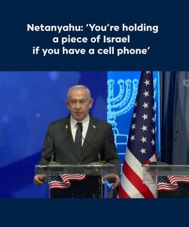 Netanyahu Declares: ‘If You Have a Cell Phone, You’re Holding a Piece of Israel’”