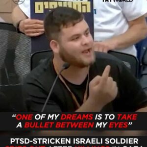 PTSD-Stricken Israeli Soldier Breaks Down: ‘One of My Dreams Is to Take a Bullet Between My Eyes’ After Gaza Killings – TRT World