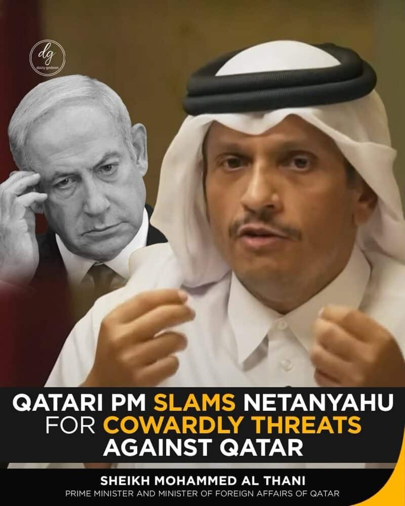 Qatari PM Sheikh Mohammed Al Thani Slams Netanyahu Over ‘Cowardly’ Threats Against Qatar