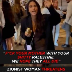 Shocking Threat in Paris: Zionist Woman Targets Palestinian Supporter with Hate Speech”