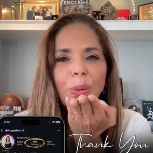Thank You! Daizy Gedeon Reaches 100K Followers With Powerful Justice Message