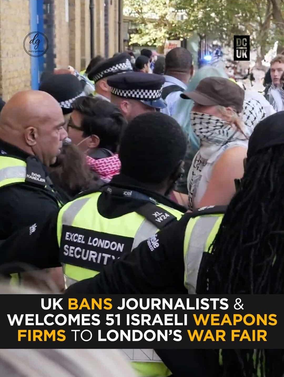 UK Bans Journalists While Hosting 51 Israeli Arms Firms at London’s Security Expo
