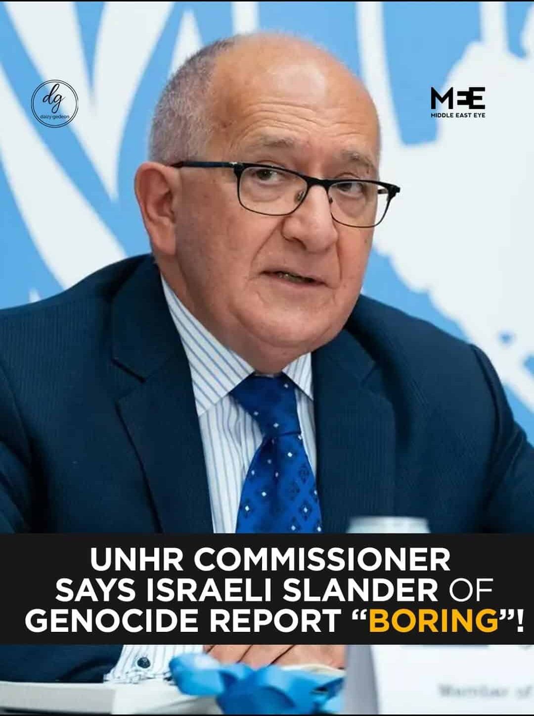 UN Human Rights Chief Dismisses Israeli Attacks on Genocide Report as “Boring” — Middle East Eye