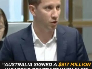 💥 Australia Signs $917 Million Weapons Deal With Israel’s Elbit — Greens MP Max Chandler-Mather Slams Govt “Pretending It Has No Power”