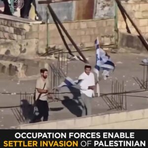 🔥 Outrage as Israeli Occupation Forces Back Settler Takeover of Palestinian Family Home in Hebron