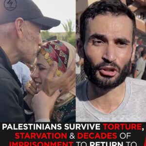 “FREED, SHATTERED, REUNITED  PALESTINIANS SURVIVE TORTURE, STARVATION & DECADES OF IMPRISONMENT TO RETURN TO FAMILY AND FREEDOM”